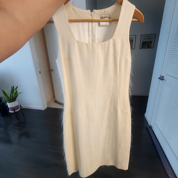 Versace 1990s Square Neck Hour Glass Cut - Picture 6 of 10